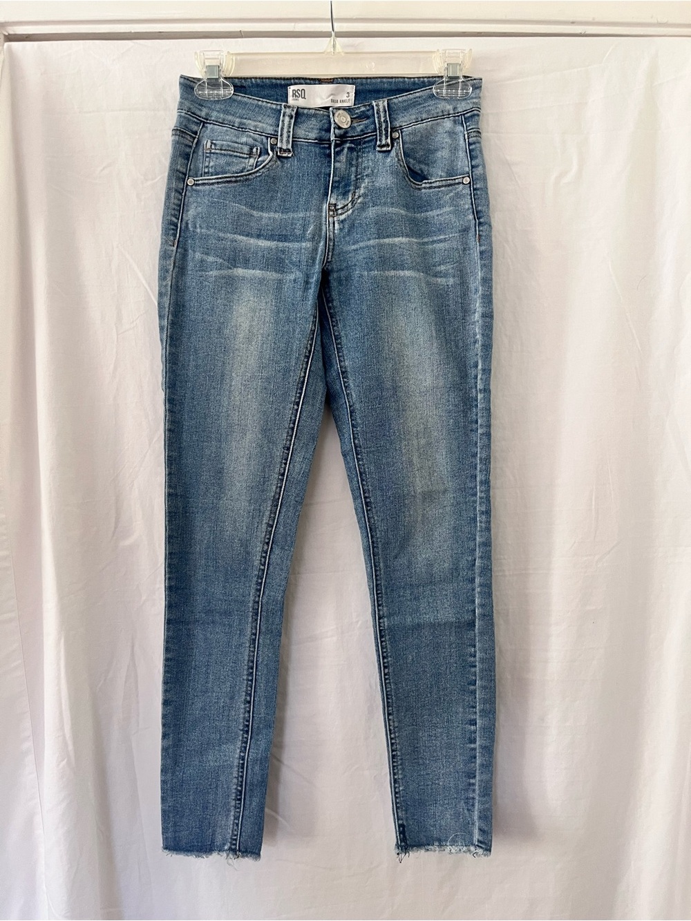 RSQ Skinny Jeans in Washed Blue